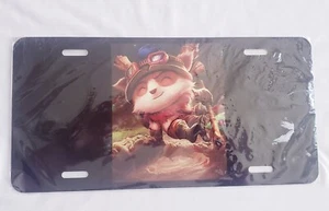 League Of Legends Teemo Metal Novelty License Plate New In Package - Picture 1 of 3