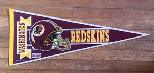 Vintage 1970's Washington Redskins NFL Football Pennant now Commanders - Picture 1 of 6