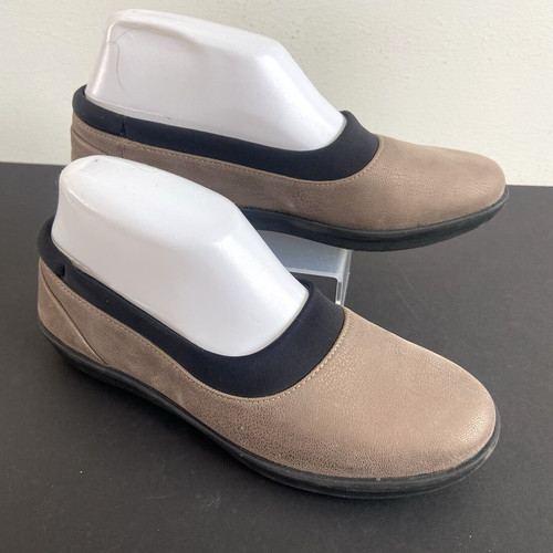 Ballerine Clarks Cloudsteppers Ayla da donna taglia 6 5 scamosciate comode marrone bronzo