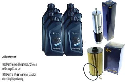 Inspektionspaket für BMW 8L 5W-30 Twin Power Turbo + SCT Filterpaket 10980890 - Bild 1 von 4