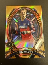 2014 Topps Chrome Major League Soccer 'In Form' Gold Parallel /50 Mike Magee