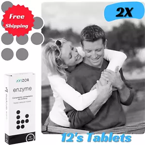 2 Scatole Avizor PRO-ENZYME Proteine Remover Compresse 12 Lenti a Contatto Morbide e Dure - Foto 1 di 4