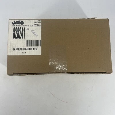 NEW OEM RARE Sub Zero 828241 Dual Fuel Motorized Latch DF SVCE Factory Sealed  - Image 1 of 4