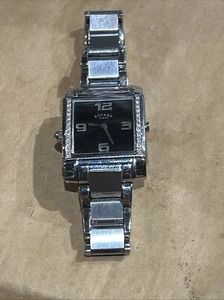 Rotary Revelation Reverso Edelstahl Damen Quarz Tankuhr läuft nicht - Bild 1 von 20