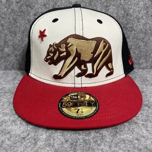 New Era - Dissizit "California Republic" 5950 Fitted Hat (2009) Size 7 1/8 Rare - Picture 1 of 6