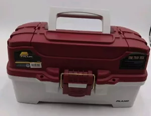 Plano Scatola porta attrezzi 1 vassoio con doppio accesso superiore - Rosso Bianco 6201-06 - Foto 1 di 9