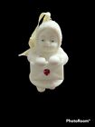 Dept 56 Snowbabies Ornament July red ruby stone
