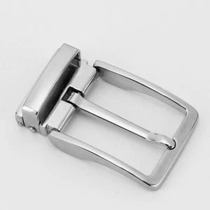 Fibbie Cintura Uomo Unisex Lega di Zinco Pin Fibbia per 3,3cm Ricambi Cintura Testa - Foto 1 di 9