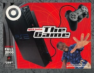 Target PS2 Lanzamiento Próximo Otoño Playstation 2 PS2 2000 Arte Publicitario Impreso De Colección - Imagen 1 de 1
