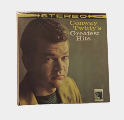 Conway Twitty Greatest Hits SE3849 Stereo MGM Records C&W Vintage 1960 LP Vinyl - Image 1 of 4