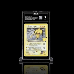 TAG 9 Mint Rocket's Zapdos Celebrations Classic Collection #15/132 2021 - Picture 1 of 2