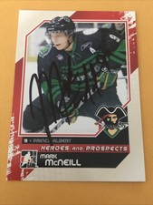 Mark McNeill Signed Prince Albert Raiders WHL Card Chicago Blackhawks 2