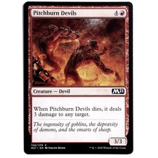 Pitchburn Devils - M/NM Red Creature Devil Common Core Set 2021 CCG TCG M21 MTG