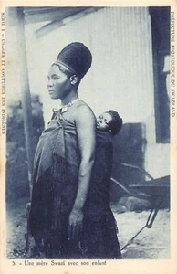 SWAZILAND Eswatini - A Swazi mother with her child - Publ. Apostolic Prefecture - Picture 1 of 2