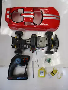 Nikko Dodge Viper GTS/R 1/10 RADIO CONTROL KIT WITH PROPORTIONAL CONTROL USED - Picture 1 of 24