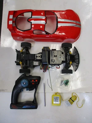 Nikko Dodge Viper GTS/R 1/10 RADIO CONTROL KIT WITH PROPORTIONAL CONTROL USED - Image 1 of 4