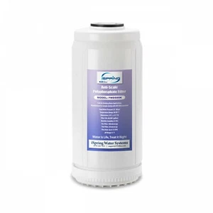 Cartuchos de repuesto de filtro de agua antiescala iSpring FWDS80K, 10"" x 4,5"" blancos - Imagen 1 de 5