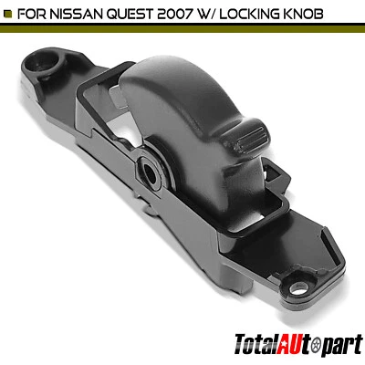 Manija de puerta interior gris oscuro para Nissan Quest 2007-2007 lado izquierdo conductor trasero Foto 1 de 4