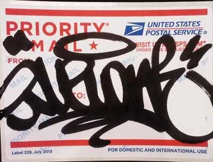 DUEL TAG US POSTAL SEEN/COPE2/CRASH/QUIK/STAYHIGH149/TAKI183/RD357 Sticker - Picture 1 of 4