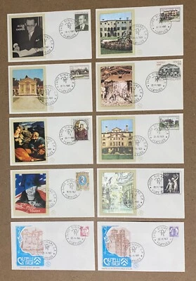 ITALIA LOTTO 10 BUSTE PRIMO GIORNO NUOVO E IN PERFETTE CONDIZIONI  - Immagine 1 di 4