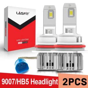 LASFIT 9007 LED Headlights Bulb High Low Beam Conversion Kit 5000LM Bright Light - Picture 1 of 12