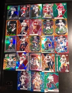 FOOTBALL CARD LOT HALL OF FAME & ALL-PROS ALL HOLO PRIZMS - Picture 1 of 1