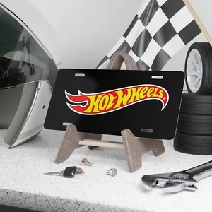 Hot Wheels, Custom Front Vanity Nummernschild, Auto Dekor  - Bild 1 von 7