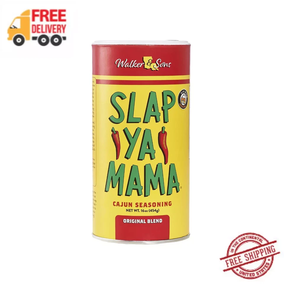 MAM-A Slap Ya Mama Original Blend Cajun Seasoning, 16oz