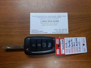 2019 Hyundai Santa Fe KEY keyless entry remote fob p/n 95430-S2100 - Picture 1 of 4