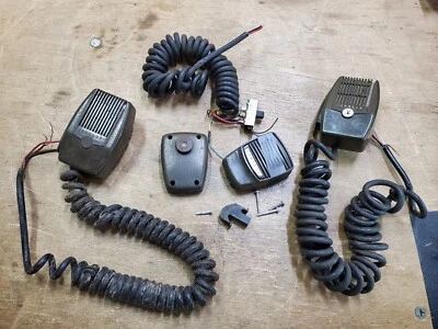 3 Vintage Johnson CB Radio Mic Microphones for Part or Repair - Image 1 of 4