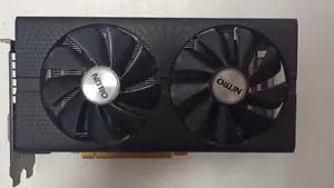 SAPPHIRE NITRO AMD Radeon RX480 8GB 2304SP GDDR5 PCI-E Video Card DP DVI HDMI - Picture 1 of 3
