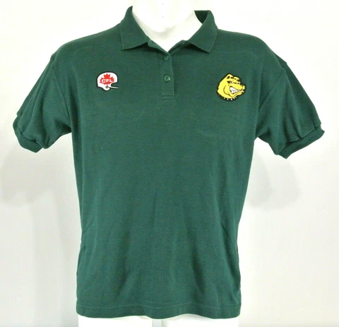 MEMPHIS MAD DOGS Vintage CFL Football Sideline Coach Polo Shirt Size 2XL NOS NEW Cover