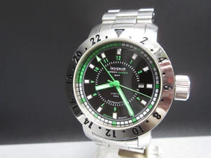 G656  Luxus " INSIGNUM Green Ocean GMT "  Automatic  Armbanduhr  ⭐⭐ - Bild 1 von 24