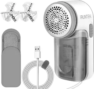 Fabric Lint Remover Wired Use, Plug-In Lint Shaver and Lint Brush 2 in 1, Sweate - Picture 1 of 12
