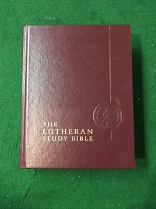 The Lutheran Study Bible - English Standard Version Hardcover 2009 Concordia ESV - Picture 1 of 8
