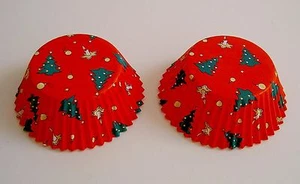 Muffin-Papierbackförmchen "TANNENBAUM" maxi - 50 Stück - Bild 1 von 1