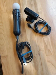 PlayStation Move Wireless Motion Controller and USB 4-microphone Webcam - Picture 1 of 6