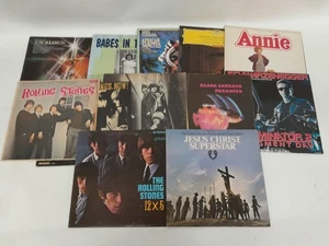 Bundle of 12 Vintage Vinyl Records LPs Including Rolling Stones & More - Picture 1 of 6