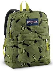 JanSport Superbreak Backpack, Back to School bag, Limited Edition , Alien Green - Picture 1 of 3