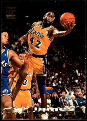James Worthy 1993-94 Stadium Club #91 Lakers NBA LEER ENVÍO GRATUITO AutographDen Foto 1 de 2