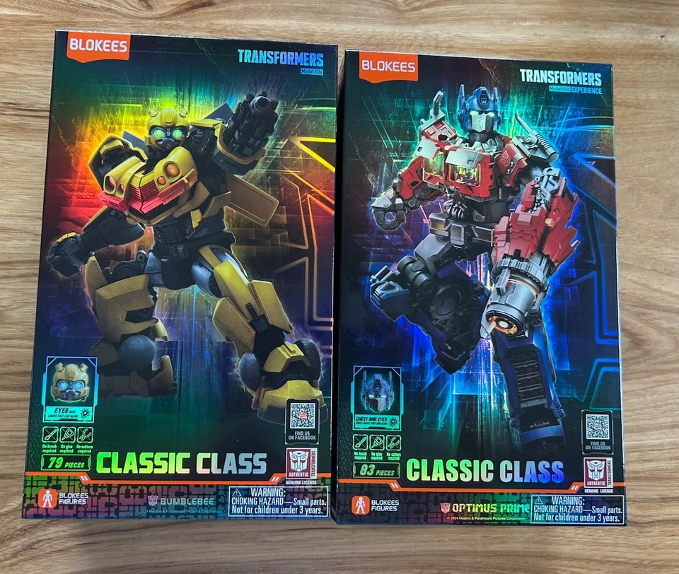 Hasbro Blokees Transformers Classic Class Optimus Prime (71141) (BOX DMG) (NEW)