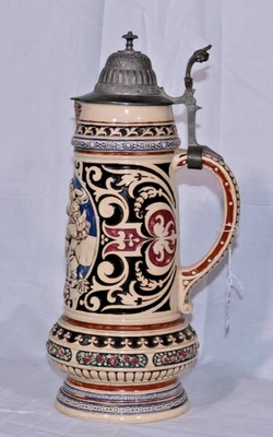 Baile y músicos 2L de Dumler & Breiden cerveza alemana Stein #374; SKU Stein 04 Foto 1 de 4