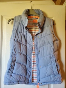 Ladies Baby Blue Gilet By Joules Size 10 - Picture 1 of 9