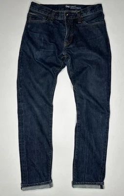 Gap Slim Fit Straight Leg Selvedge Denim Jeans | 30 x 31* - Image 1 of 4