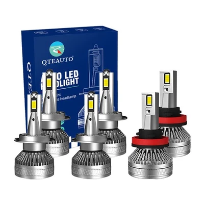 Luz antiniebla LED 6P H7 H8/H9/H11 haz alto bajo IP68 a 2003-2006 Mercedes-Benz E500 Foto 1 de 4