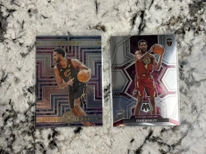 2021-22 Evan Mobley Rookie Card Lot (2)  - Mosaic #201 & Instant Impact NBA CAVS - Picture 1 of 5