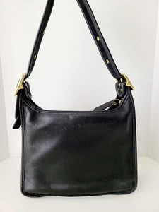 Coach Vintage Classic Janice Legacy Schultertasche schwarz Leder #9966 - Bild 1 von 12
