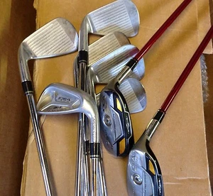 ADAMS IDEA TECH A4 FORGED IRONS - 2 & 4 HYBRID 5-PW IRONS - FREE SHIPPING TO UK - Picture 1 of 8