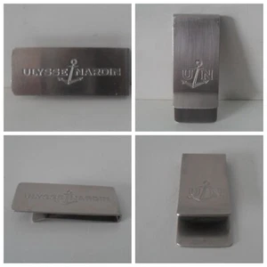 Ulysse Nardin Watch Money Clip Beautiful Polished Stainless Steel Very Good Cond - Picture 1 of 11