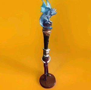 MagiQuest MagicQuest Topper Great Wolf Lodge Interactive BLUE DRAGON Wand - Picture 1 of 8